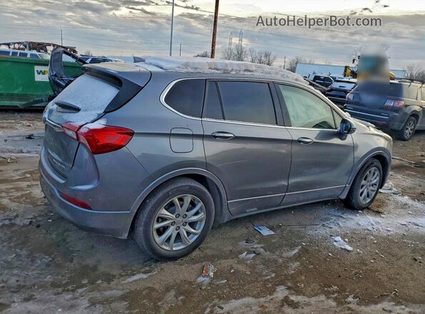LRBFXBSA0KD033257 2019 BUICK ENVISION Gray Tył prawy