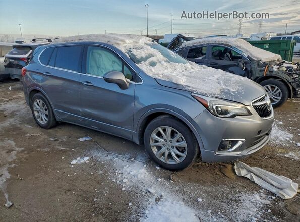 LRBFXBSA0KD033257 2019 BUICK ENVISION Gray Przód prawy