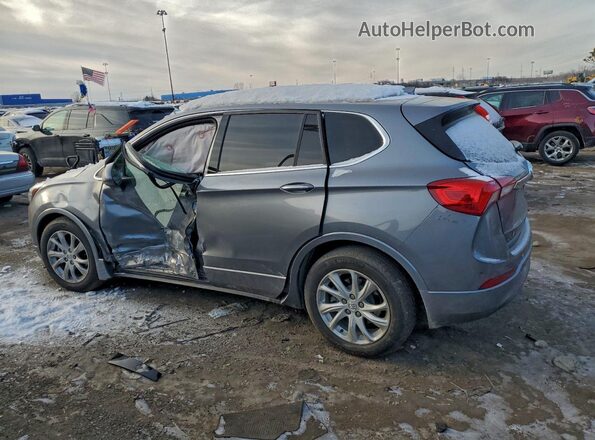 LRBFXBSA0KD033257 2019 BUICK ENVISION Gray Tył lewy