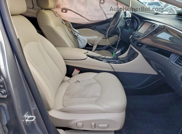 LRBFXBSA0KD033257 2019 BUICK ENVISION Gray Widok wnętrza z przodu