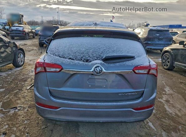 LRBFXBSA0KD033257 2019 BUICK ENVISION Gray Widok z tyłu