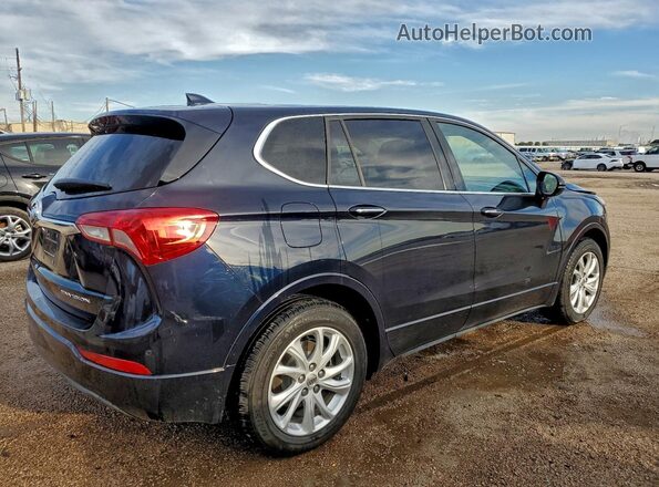 LRBFXBSA4LD046675 2020 BUICK ENVISION Черный Задняя правая четверть
