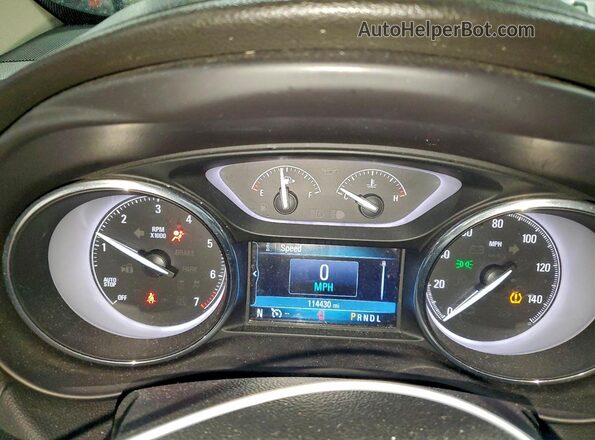 LRBFXBSA5LD183303 2020 BUICK ENVISION Brown ხელსაწყოთა პანელის ხედი