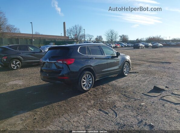 LRBFXCSA0LD179620 2020 BUICK ENVISION Черный Задняя правая четверть