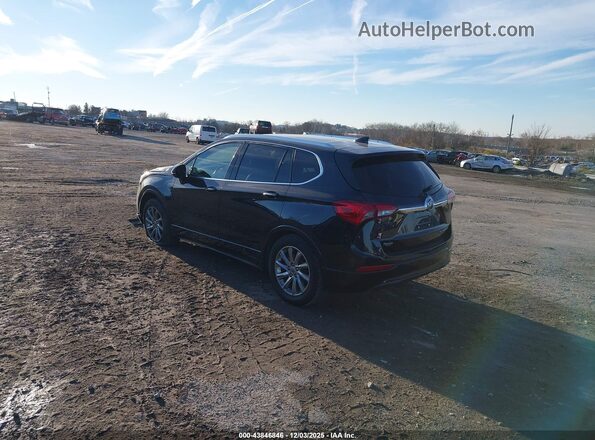 LRBFXCSA0LD179620 2020 BUICK ENVISION Черный Задняя левая четверть
