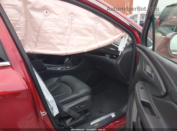 LRBFXCSA2LD112257 2020 BUICK ENVISION Maroon Widok wnętrza z przodu