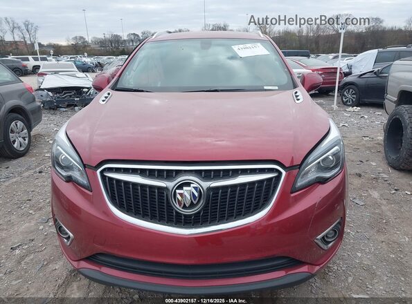 LRBFXCSA2LD112257 2020 BUICK ENVISION Maroon Widok zestawu wskaźników