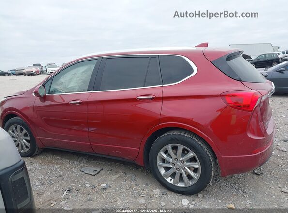 LRBFXCSA2LD112257 2020 BUICK ENVISION Maroon Widok wnętrza 360 stopni