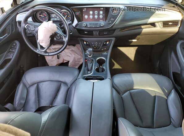 LRBFXCSA6LD017717 2020 BUICK ENVISION Blue Dashboard view