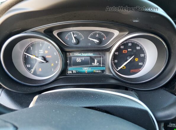 LRBFXCSA6LD017717 2020 BUICK ENVISION Blue Instrument cluster view