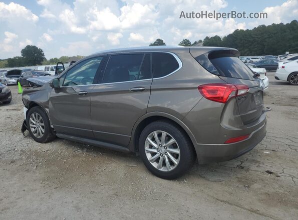 LRBFXCSA9KD023266 2019 BUICK ENVISION Brown Rear left