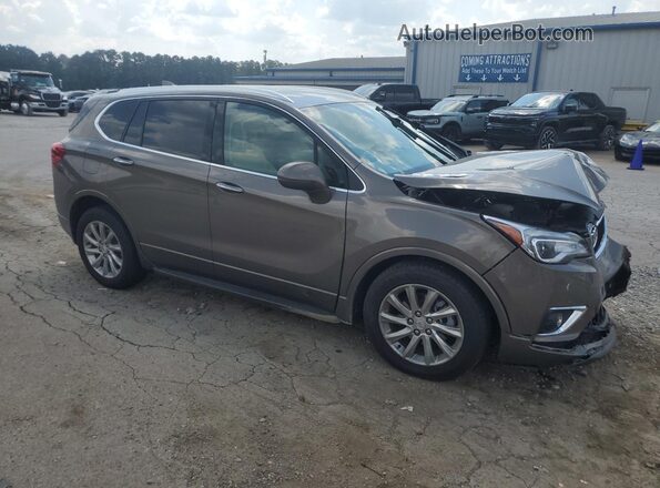 LRBFXCSA9KD023266 2019 BUICK ENVISION Brown Front right