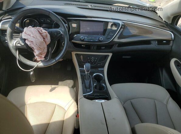 LRBFXCSA9KD023266 2019 BUICK ENVISION Brown Dashboard view