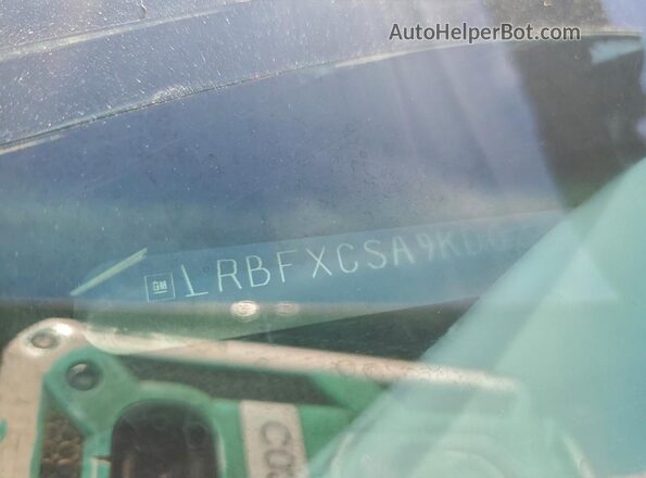 LRBFXCSA9KD023266 2019 BUICK ENVISION Brown Engine compartment view