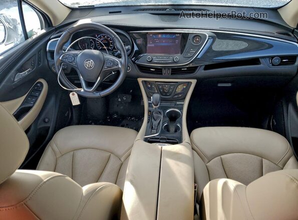 LRBFXESX4GD174345 2016 BUICK ENVISION Silver Вид панелі приладів