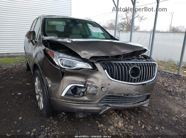 LRBFXESXXGD176164 2016 BUICK ENVISION Brown წინა ხედი
