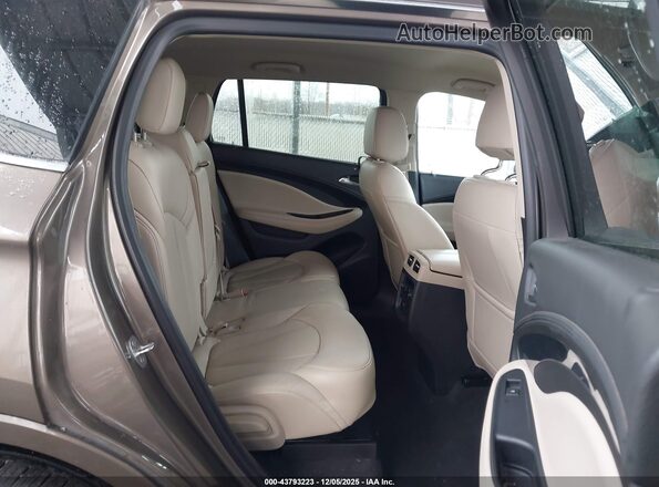 LRBFXESXXGD176164 2016 BUICK ENVISION Brown VIN კოდის სტიკერის ხედი