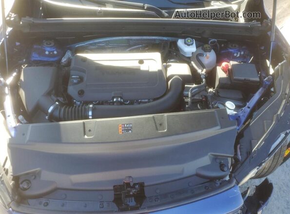 LRBFZME42SD039704 2025 BUICK ENVISION Blue ძრავის განყოფილების ხედი