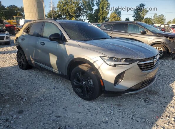 LRBFZMR41PD217717 2023 BUICK ENVISION Gray Delantero derecho