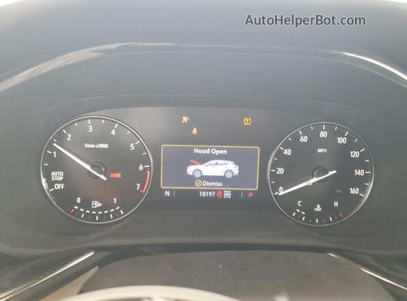 LRBFZMR48PD222185 2023 BUICK ENVISION Black Instrument cluster view