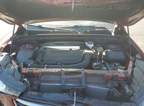 LRBFZNR40MD071974 2021 BUICK ENVISION Red Vista del compartimento del motor