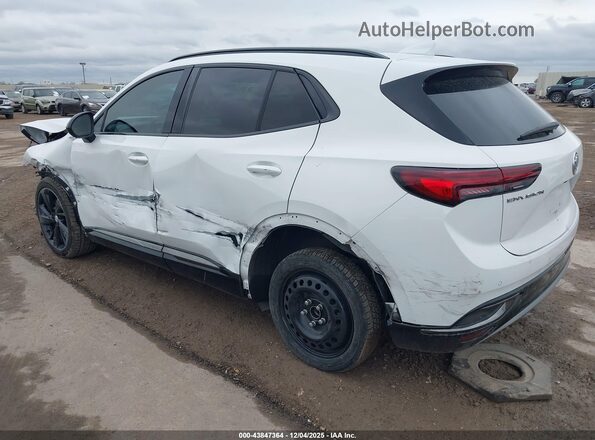 LRBFZNR41MD190911 2021 BUICK ENVISION White Rear left