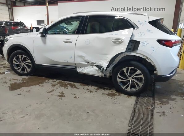 LRBFZNR45MD138102 2021 BUICK ENVISION White Հետևի ձախ