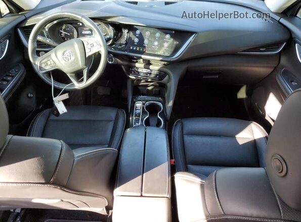 LRBFZNR47MD072748 2021 BUICK ENVISION Silver Dashboard view