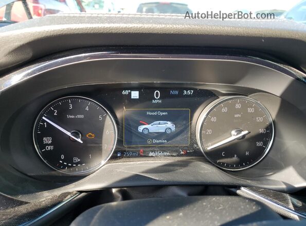 LRBFZNR47MD072748 2021 BUICK ENVISION Silver Instrument cluster view