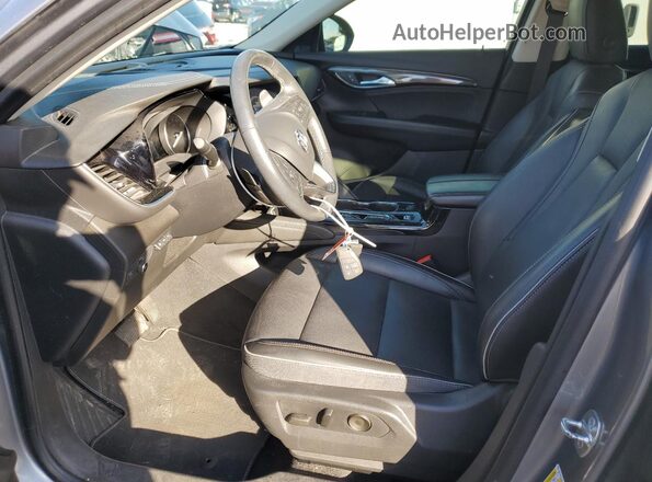 LRBFZNR47MD072748 2021 BUICK ENVISION Silver Front interior view