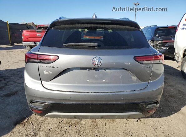 LRBFZNR47MD072748 2021 BUICK ENVISION Silver Rear view
