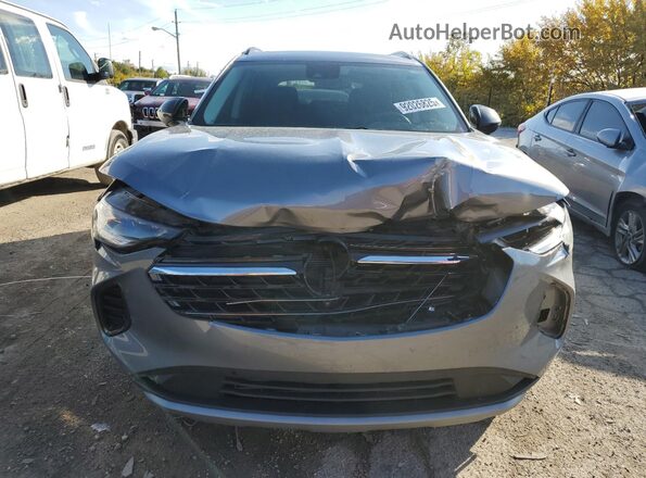LRBFZNR47MD072748 2021 BUICK ENVISION Silver Front view