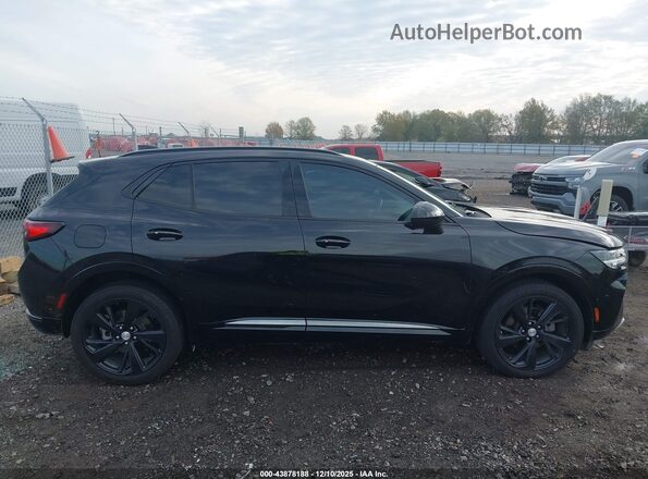 LRBFZNR47MD110625 2021 BUICK ENVISION Черный Вид задней части салона