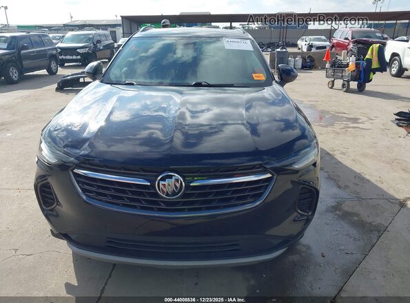 LRBFZNR49ND020703 2022 BUICK ENVISION Black Dashboard view