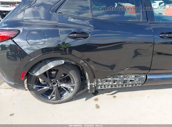 LRBFZNR49ND020703 2022 BUICK ENVISION Black Front view