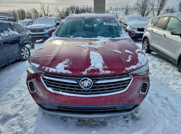 LRBFZPR40MD148841 2021 BUICK ENVISION Красный Вид спереди