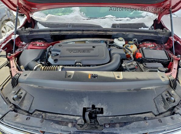 LRBFZPR40MD148841 2021 BUICK ENVISION Красный Вид подкапотного пространства