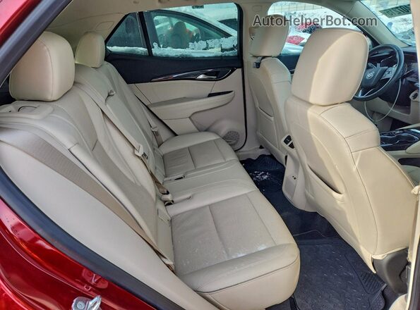 LRBFZPR40MD148841 2021 BUICK ENVISION Красный Вид задней части салона