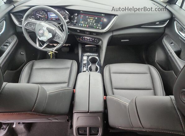 LRBFZPR42PD016636 2023 BUICK ENVISION Silver Vista del salpicadero