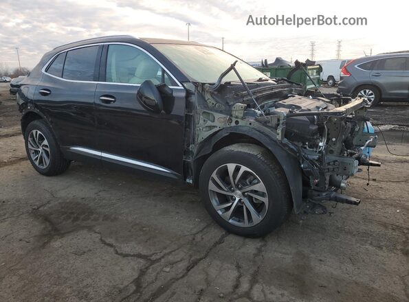 LRBFZPR43MD165598 2021 BUICK ENVISION Black Delantero derecho