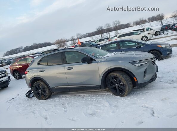 LRBFZPR48PD080633 2023 BUICK ENVISION Beige Вид задньої частини салону
