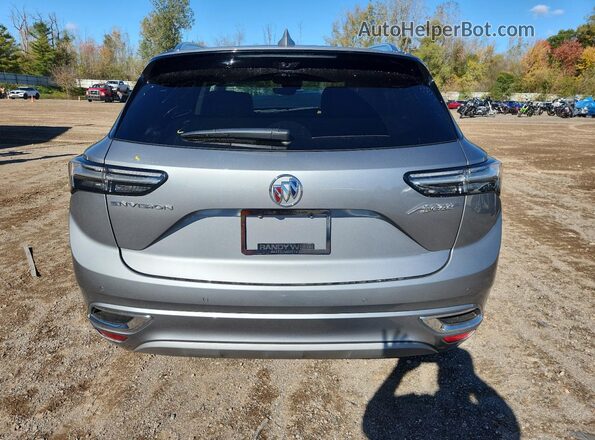 LRBFZRR43PD029083 2023 BUICK ENVISION Gray Widok z tyłu