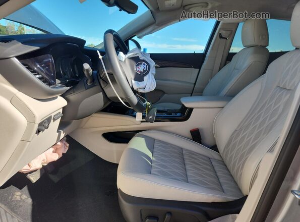 LRBFZRR43PD029083 2023 BUICK ENVISION Gray Widok wnętrza z przodu