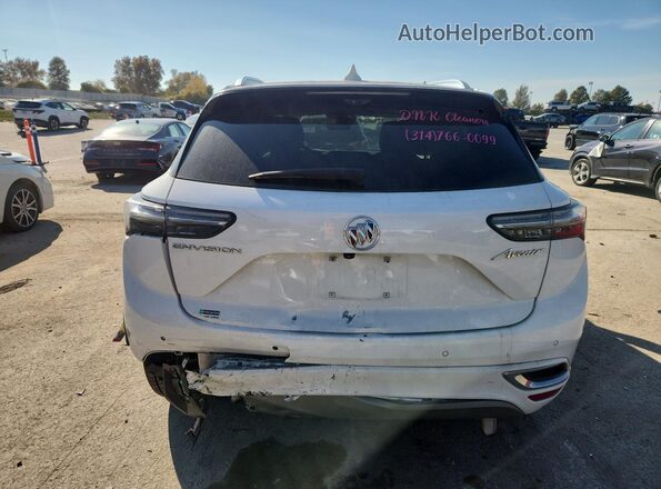 LRBFZRR44ND158365 2022 BUICK ENVISION Белый Вид сзади