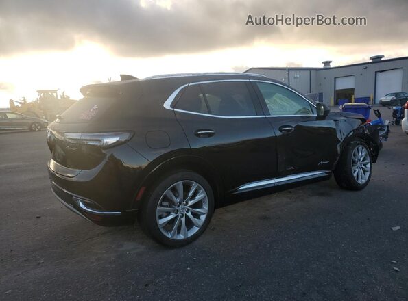 LRBFZRR49PD031369 2023 BUICK ENVISION Black Tył prawy