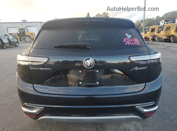 LRBFZRR49PD031369 2023 BUICK ENVISION Black Widok z tyłu
