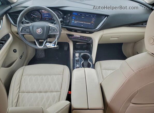 LRBFZSR41MD120369 2021 BUICK ENVISION Gray წინა პანელის ხედი