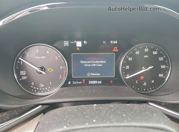 LRBFZSR41MD120369 2021 BUICK ENVISION Gray ხელსაწყოთა პანელის ხედი