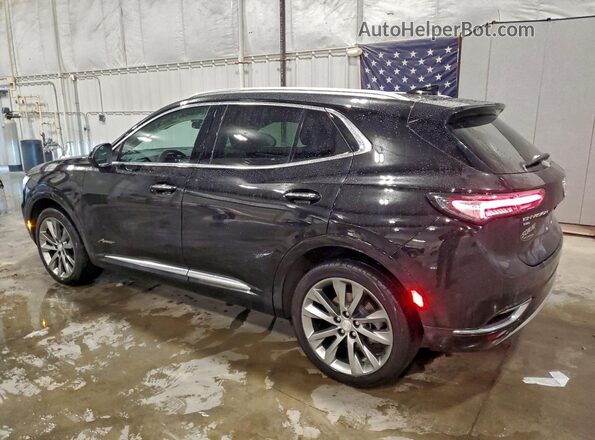 LRBFZSR47MD126080 2021 BUICK ENVISION Черный Задняя левая четверть
