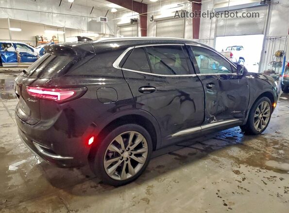 LRBFZSR47MD126080 2021 BUICK ENVISION Черный Задняя правая четверть